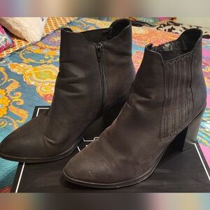 MIA Black Ankle Booties